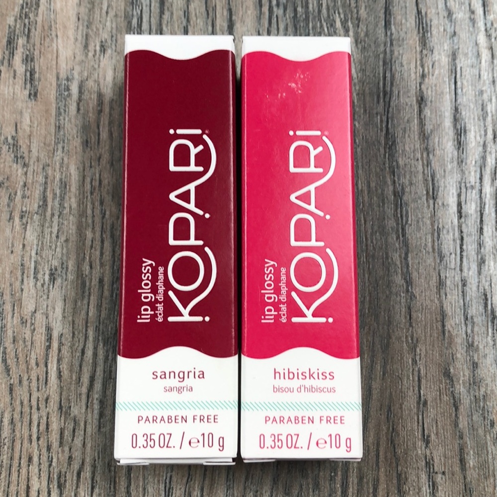 Bundle of 2 BNIB Kopari Lip Glossy Lip Balms